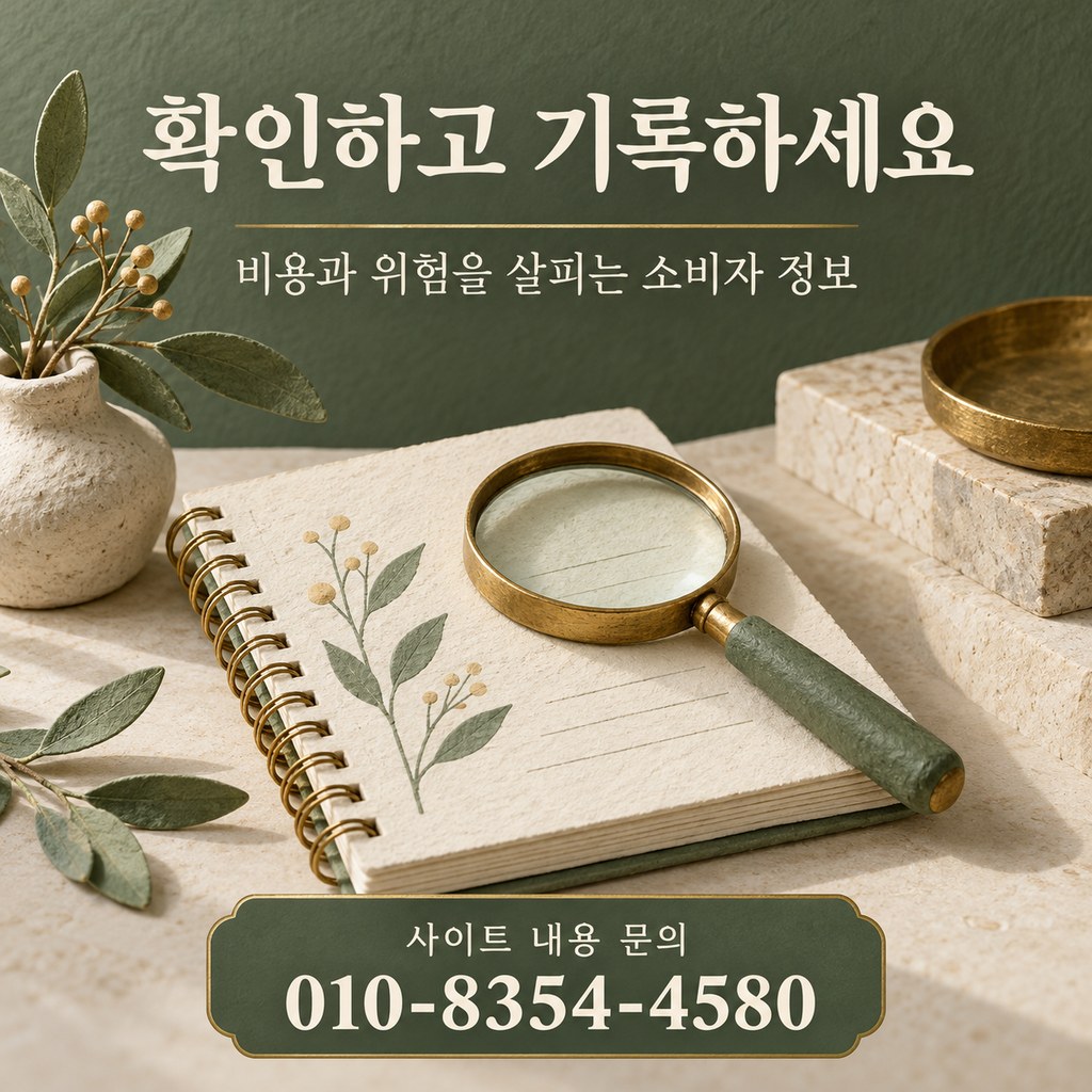 카드깡 수수료 소비자 정보 · 확인과 기록 · 내용 문의 010-8354-4580